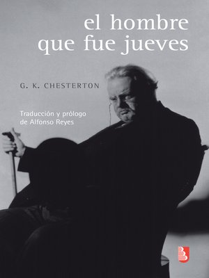 cover image of El hombre que fue jueves